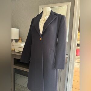 Zara Navy Women's Blazer Coat